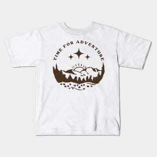 Unleash Wanderlust: Time for Adventure Kids T-Shirt